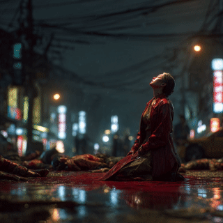 voivodawebvampiro_A_South_Korean_female_vampire_kneeling_in_t_3285e3c0-e4da-4de9-a530-b9a6d51f37be_0.gif